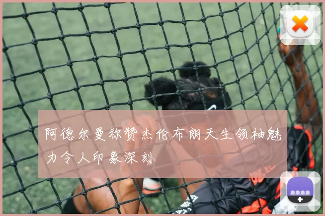 阿德尔曼称赞杰伦布朗天生领袖魅力令人印象深刻